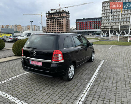 Черный Опель Зафира, объемом двигателя 2.2 л и пробегом 260 тыс. км за 6900 $, фото 4 на Automoto.ua