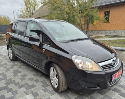 Черный Опель Зафира, объемом двигателя 1.8 л и пробегом 201 тыс. км за 6950 $, фото 6 на Automoto.ua