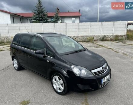 Черный Опель Зафира, объемом двигателя 1.8 л и пробегом 186 тыс. км за 7200 $, фото 7 на Automoto.ua