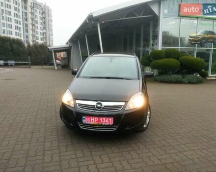 Черный Опель Зафира, объемом двигателя 1.7 л и пробегом 244 тыс. км за 7650 $, фото 40 на Automoto.ua