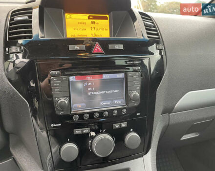 Черный Опель Зафира, объемом двигателя 1.7 л и пробегом 278 тыс. км за 7300 $, фото 27 на Automoto.ua