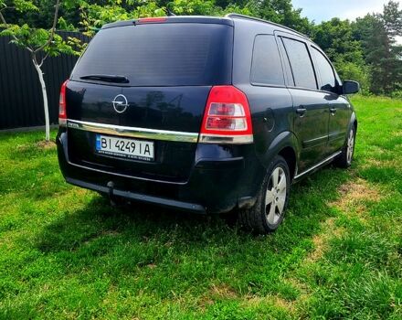 Чорний Опель Зафіра, об'ємом двигуна 1.7 л та пробігом 209 тис. км за 7100 $, фото 3 на Automoto.ua