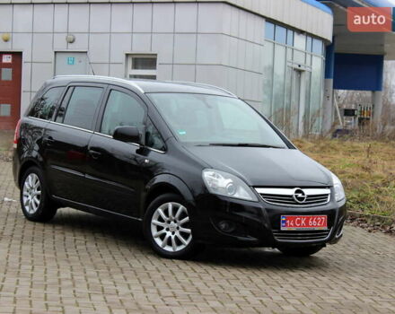 Черный Опель Зафира, объемом двигателя 1.8 л и пробегом 220 тыс. км за 7499 $, фото 1 на Automoto.ua