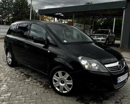 Черный Опель Зафира, объемом двигателя 1.7 л и пробегом 262 тыс. км за 6900 $, фото 1 на Automoto.ua