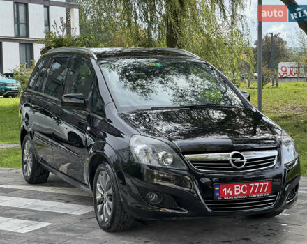 Черный Опель Зафира, объемом двигателя 1.8 л и пробегом 216 тыс. км за 7799 $, фото 46 на Automoto.ua