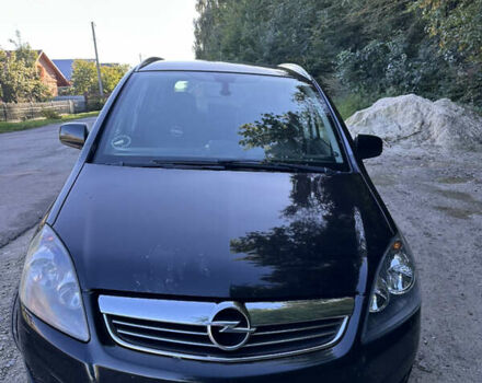 Черный Опель Зафира, объемом двигателя 1.69 л и пробегом 264 тыс. км за 6500 $, фото 8 на Automoto.ua