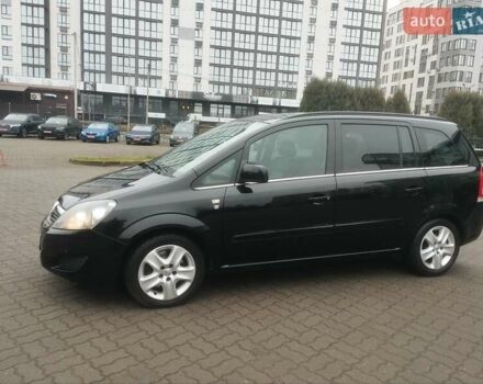 Черный Опель Зафира, объемом двигателя 1.7 л и пробегом 244 тыс. км за 7650 $, фото 56 на Automoto.ua