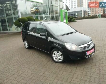 Черный Опель Зафира, объемом двигателя 1.7 л и пробегом 244 тыс. км за 7650 $, фото 38 на Automoto.ua