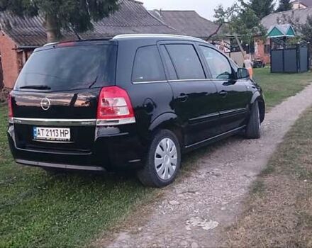Чорний Опель Зафіра, об'ємом двигуна 1.7 л та пробігом 215 тис. км за 7500 $, фото 8 на Automoto.ua