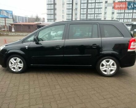 Черный Опель Зафира, объемом двигателя 1.7 л и пробегом 244 тыс. км за 7650 $, фото 20 на Automoto.ua