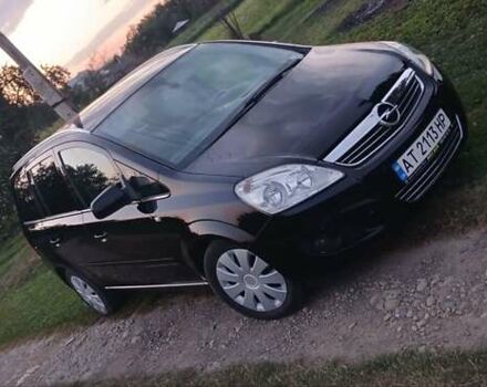 Чорний Опель Зафіра, об'ємом двигуна 1.7 л та пробігом 215 тис. км за 7500 $, фото 7 на Automoto.ua