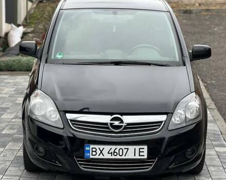 Черный Опель Зафира, объемом двигателя 1.6 л и пробегом 221 тыс. км за 6999 $, фото 15 на Automoto.ua