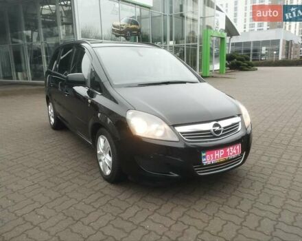 Черный Опель Зафира, объемом двигателя 1.7 л и пробегом 244 тыс. км за 7650 $, фото 52 на Automoto.ua