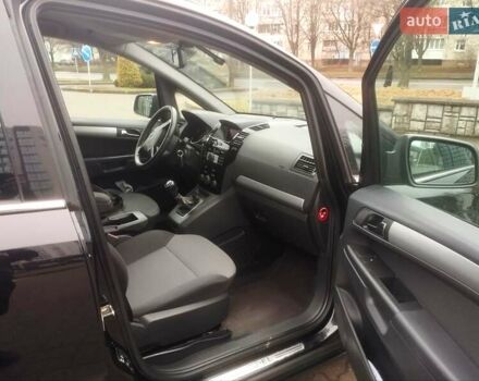 Черный Опель Зафира, объемом двигателя 1.7 л и пробегом 244 тыс. км за 7650 $, фото 28 на Automoto.ua