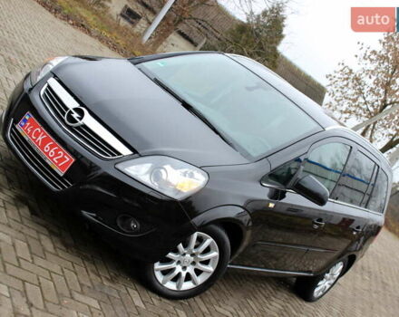 Черный Опель Зафира, объемом двигателя 1.8 л и пробегом 220 тыс. км за 7499 $, фото 10 на Automoto.ua