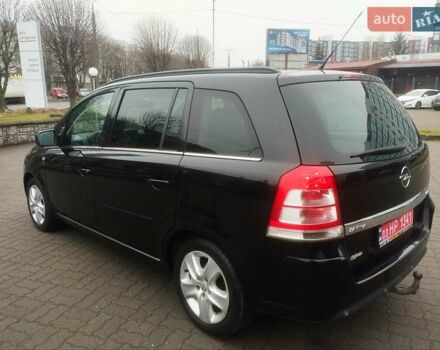 Черный Опель Зафира, объемом двигателя 1.7 л и пробегом 244 тыс. км за 7650 $, фото 13 на Automoto.ua