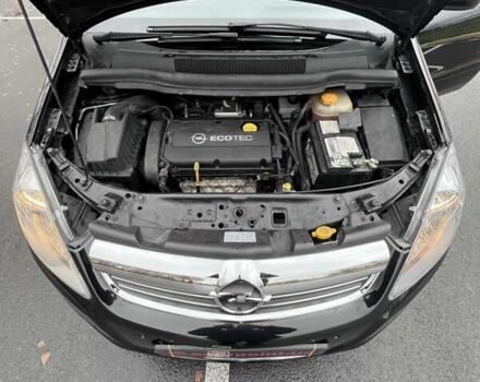 Черный Опель Зафира, объемом двигателя 1.8 л и пробегом 166 тыс. км за 7999 $, фото 39 на Automoto.ua