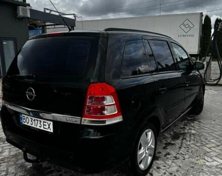 Черный Опель Зафира, объемом двигателя 1.7 л и пробегом 262 тыс. км за 6900 $, фото 2 на Automoto.ua