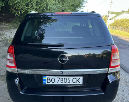 Черный Опель Зафира, объемом двигателя 1.69 л и пробегом 264 тыс. км за 6500 $, фото 6 на Automoto.ua
