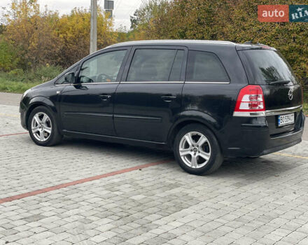 Черный Опель Зафира, объемом двигателя 1.7 л и пробегом 278 тыс. км за 7300 $, фото 14 на Automoto.ua