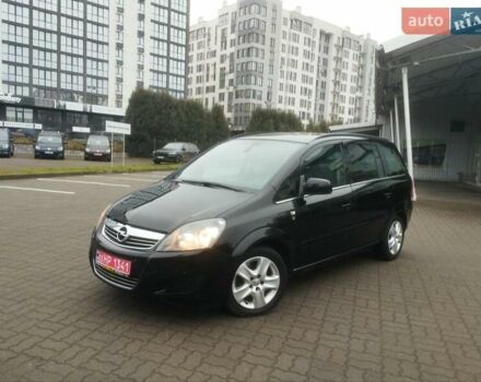 Черный Опель Зафира, объемом двигателя 1.7 л и пробегом 244 тыс. км за 7650 $, фото 60 на Automoto.ua