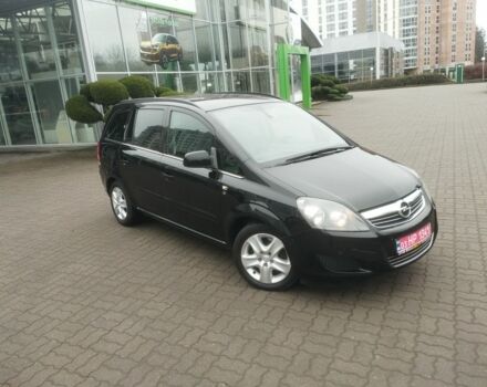 Черный Опель Зафира, объемом двигателя 1.7 л и пробегом 240 тыс. км за 7620 $, фото 9 на Automoto.ua