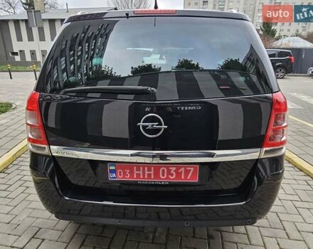 Чорний Опель Зафіра, об'ємом двигуна 1.8 л та пробігом 155 тис. км за 7490 $, фото 8 на Automoto.ua