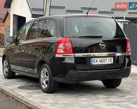 Черный Опель Зафира, объемом двигателя 1.6 л и пробегом 221 тыс. км за 6999 $, фото 16 на Automoto.ua