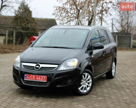 Черный Опель Зафира, объемом двигателя 1.8 л и пробегом 220 тыс. км за 7499 $, фото 7 на Automoto.ua