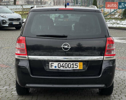 Черный Опель Зафира, объемом двигателя 1.8 л и пробегом 247 тыс. км за 7599 $, фото 20 на Automoto.ua