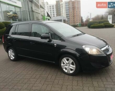 Черный Опель Зафира, объемом двигателя 1.7 л и пробегом 244 тыс. км за 7650 $, фото 53 на Automoto.ua