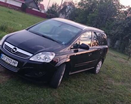 Чорний Опель Зафіра, об'ємом двигуна 1.7 л та пробігом 215 тис. км за 7500 $, фото 5 на Automoto.ua