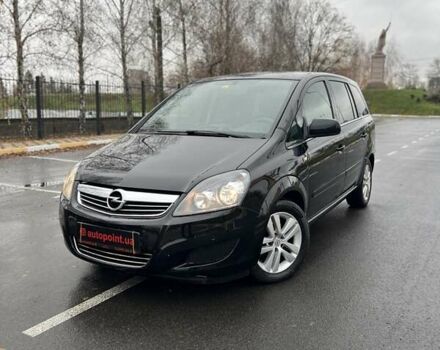 Черный Опель Зафира, объемом двигателя 1.8 л и пробегом 166 тыс. км за 7999 $, фото 3 на Automoto.ua