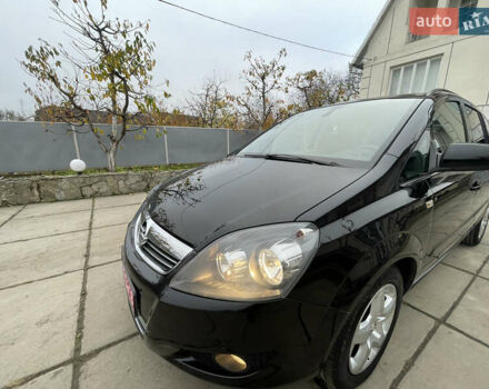 Черный Опель Зафира, объемом двигателя 1.7 л и пробегом 260 тыс. км за 6999 $, фото 11 на Automoto.ua