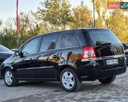 Чорний Опель Зафіра, об'ємом двигуна 1.7 л та пробігом 271 тис. км за 7055 $, фото 17 на Automoto.ua