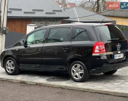 Черный Опель Зафира, объемом двигателя 1.6 л и пробегом 221 тыс. км за 7399 $, фото 10 на Automoto.ua