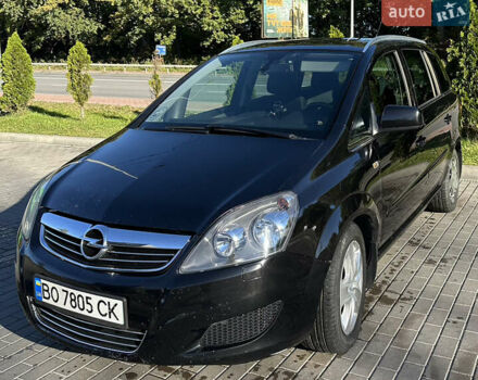Черный Опель Зафира, объемом двигателя 1.69 л и пробегом 264 тыс. км за 6500 $, фото 1 на Automoto.ua