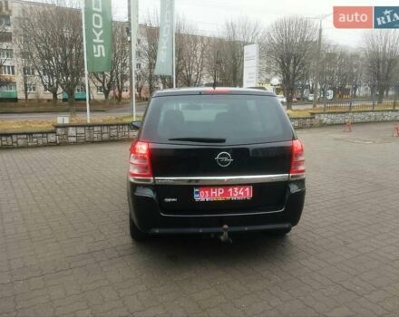 Черный Опель Зафира, объемом двигателя 1.7 л и пробегом 244 тыс. км за 7650 $, фото 44 на Automoto.ua