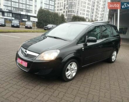 Черный Опель Зафира, объемом двигателя 1.7 л и пробегом 244 тыс. км за 7650 $, фото 57 на Automoto.ua