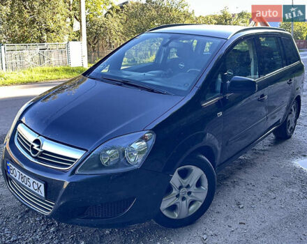 Черный Опель Зафира, объемом двигателя 1.69 л и пробегом 264 тыс. км за 6500 $, фото 11 на Automoto.ua