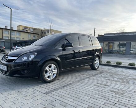 Черный Опель Зафира, объемом двигателя 1.7 л и пробегом 260 тыс. км за 6300 $, фото 1 на Automoto.ua