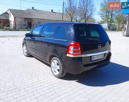 Чорний Опель Зафіра, об'ємом двигуна 1.7 л та пробігом 220 тис. км за 7750 $, фото 16 на Automoto.ua
