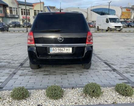 Черный Опель Зафира, объемом двигателя 1.7 л и пробегом 260 тыс. км за 6300 $, фото 3 на Automoto.ua