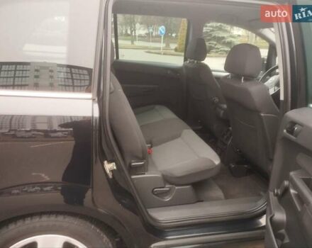 Черный Опель Зафира, объемом двигателя 1.7 л и пробегом 244 тыс. км за 7650 $, фото 29 на Automoto.ua