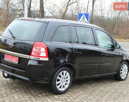 Черный Опель Зафира, объемом двигателя 1.8 л и пробегом 220 тыс. км за 7499 $, фото 22 на Automoto.ua