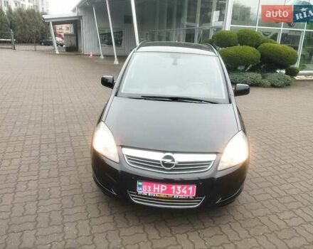 Черный Опель Зафира, объемом двигателя 1.7 л и пробегом 244 тыс. км за 7650 $, фото 58 на Automoto.ua