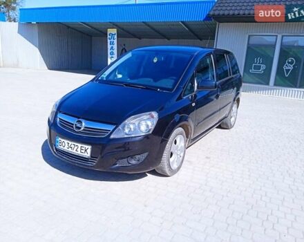 Чорний Опель Зафіра, об'ємом двигуна 1.7 л та пробігом 220 тис. км за 7750 $, фото 5 на Automoto.ua