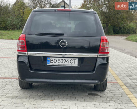 Черный Опель Зафира, объемом двигателя 1.7 л и пробегом 278 тыс. км за 7300 $, фото 11 на Automoto.ua