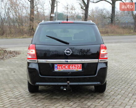 Черный Опель Зафира, объемом двигателя 1.8 л и пробегом 220 тыс. км за 7499 $, фото 23 на Automoto.ua