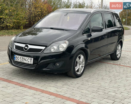 Черный Опель Зафира, объемом двигателя 1.7 л и пробегом 278 тыс. км за 7300 $, фото 2 на Automoto.ua